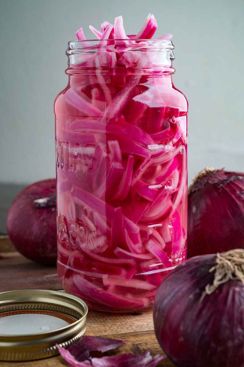 Pickled Red onions exporter in India